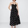Rochie maxi cu corset încrețit Rochie maxi cu corset încrețit