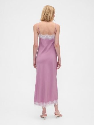 Rochie maxi cu dantelă