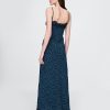 Rochie maxi cu dantelă din crepon Rochie maxi cu dantelă din crepon