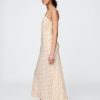 Rochie maxi cu dantelă din crepon Rochie maxi cu dantelă din crepon