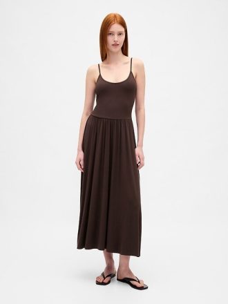 Rochie maxi cu decolteu