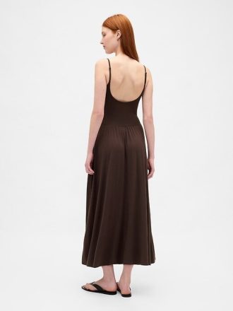 Rochie maxi cu decolteu