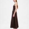 Rochie maxi cu decolteu