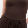 Rochie maxi cu decolteu