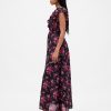 Rochie maxi cu decolteu în V cu volane Rochie maxi cu decolteu în V cu volane