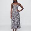 Rochie maxi cu decolteu în V floral Rochie maxi cu decolteu în V floral
