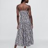 Rochie maxi cu decolteu în V floral Rochie maxi cu decolteu în V floral