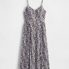 Rochie maxi cu decolteu în V floral Rochie maxi cu decolteu în V floral