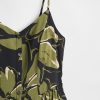 Rochie maxi cu decolteu în V floral Rochie maxi cu decolteu în V floral