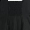Rochie maxi cu decolteu pătrat din amestec de in Rochie maxi cu decolteu pătrat din amestec de in