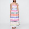Rochie maxi cu dungi Rochie maxi cu dungi