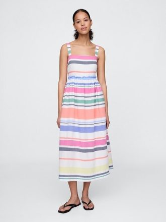 Rochie maxi cu dungi