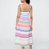 Rochie maxi cu dungi Rochie maxi cu dungi