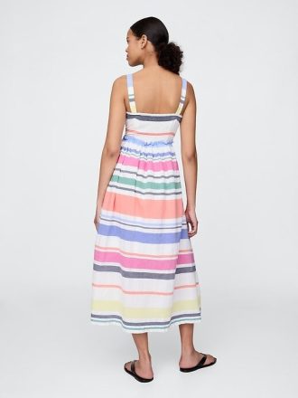 Rochie maxi cu dungi