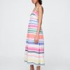 Rochie maxi cu dungi Rochie maxi cu dungi