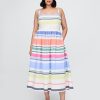 Rochie maxi cu dungi Rochie maxi cu dungi