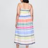 Rochie maxi cu dungi Rochie maxi cu dungi