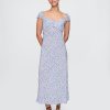 Rochie maxi cu inimă creponată Rochie maxi cu inimă creponată