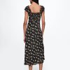 Rochie maxi cu inimă creponată Rochie maxi cu inimă creponată