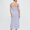 Rochie maxi cu inimă creponată Rochie maxi cu inimă creponată