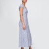 Rochie maxi cu inimă creponată Rochie maxi cu inimă creponată