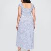 Rochie maxi cu inimă creponată Rochie maxi cu inimă creponată
