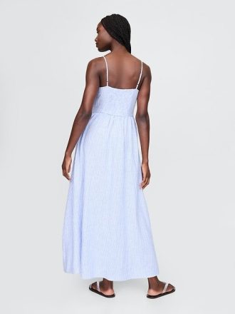 Rochie maxi cu talie scazuta