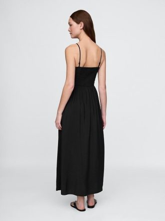 Rochie maxi cu talie scazuta