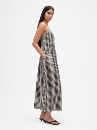 Rochie maxi cu talie scazuta