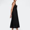 Rochie maxi din amestec de in Rochie maxi din amestec de in