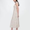 Rochie maxi din amestec de in Rochie maxi din amestec de in