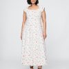 Rochie maxi din amestec de in Rochie maxi din amestec de in