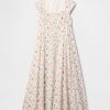 Rochie maxi din amestec de in Rochie maxi din amestec de in