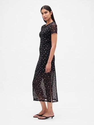 Rochie maxi din plasă