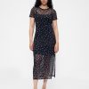Rochie maxi din plasă Rochie maxi din plasă