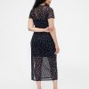 Rochie maxi din plasă Rochie maxi din plasă