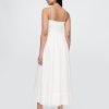 Rochie maxi din tifon de bumbac Rochie maxi din tifon de bumbac