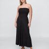 Rochie maxi fara bretele Rochie maxi fara bretele