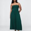 Rochie maxi fara bretele Rochie maxi fara bretele