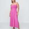 Rochie maxi fara bretele Rochie maxi fara bretele