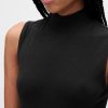 Rochie Maxi Modern Mockneck Mixed Media Rochie Maxi Modern Mockneck Mixed Media