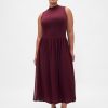 Rochie Maxi Modern Mockneck Mixed Media Rochie Maxi Modern Mockneck Mixed Media