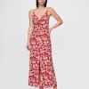 Rochie Maxi Slip Tie-Back Rochie Maxi Slip Tie-Back