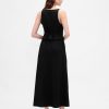 Rochie Maxi Vest din amestec de in Rochie Maxi Vest din amestec de in
