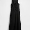 Rochie Maxi Vest din amestec de in Rochie Maxi Vest din amestec de in