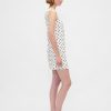 Rochie mișcată mini din amestec de in Rochie mișcată mini din amestec de in