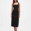 Rochie midi bodycon din denim