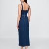 Rochie midi bodycon din denim Rochie midi bodycon din denim