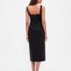 Rochie midi bodycon din denim