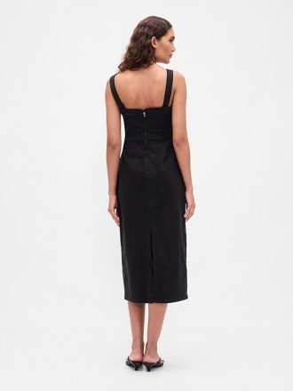 Rochie midi bodycon din denim Rochie midi bodycon din denim